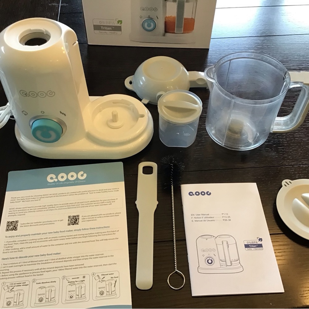 QOOC Mini Baby Food Maker, Model Q1-1